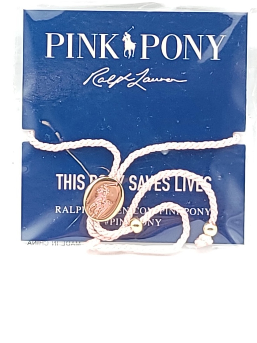 Ralph Lauren Pink Pony Bracelet